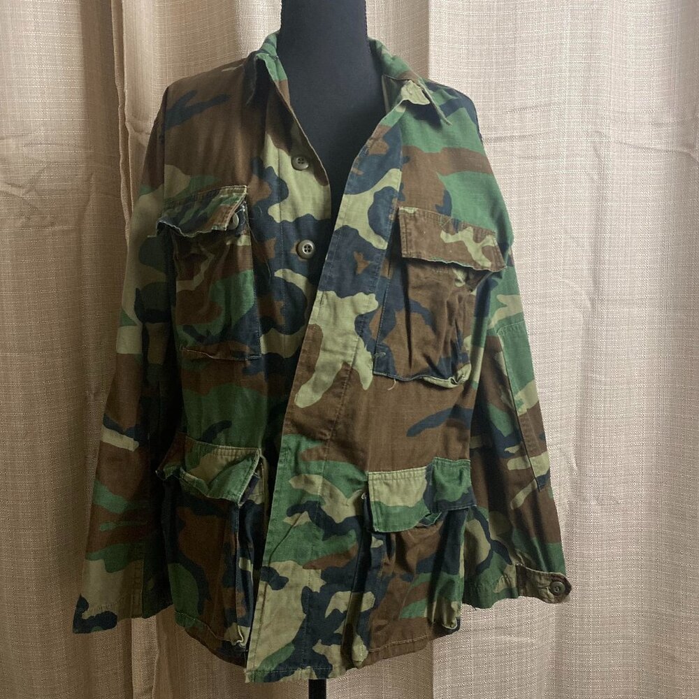 Army Camo Jacket Size SMALL